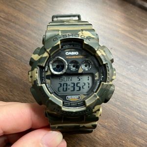 Casio G-Shock camo watch